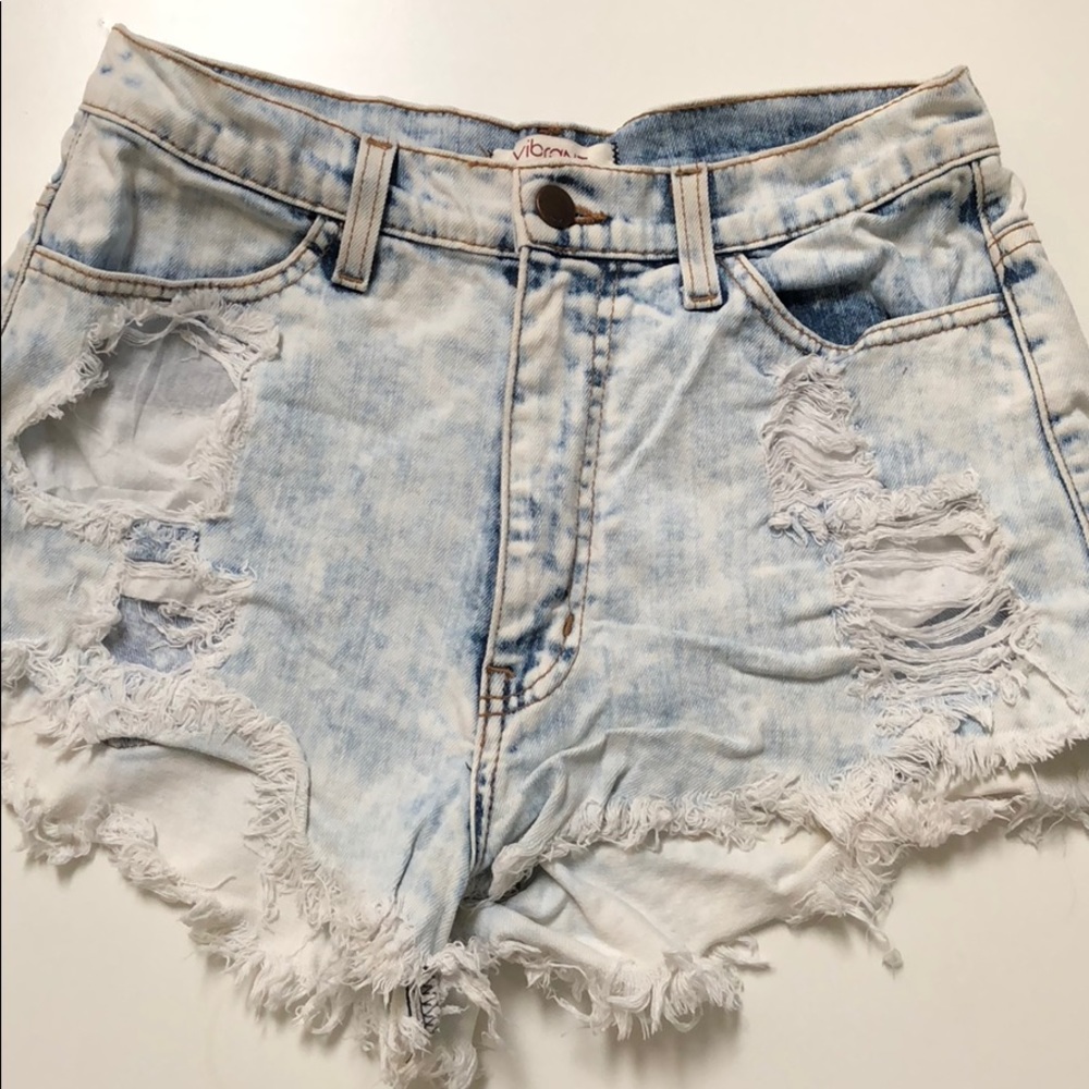 American flag pocket shorts